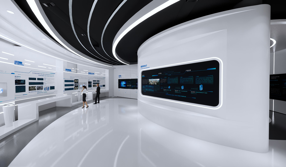 電子產(chǎn)業(yè)規(guī)劃展廳設(shè)計(jì) 電子產(chǎn)業(yè)規(guī)劃展廳設(shè)計(jì)