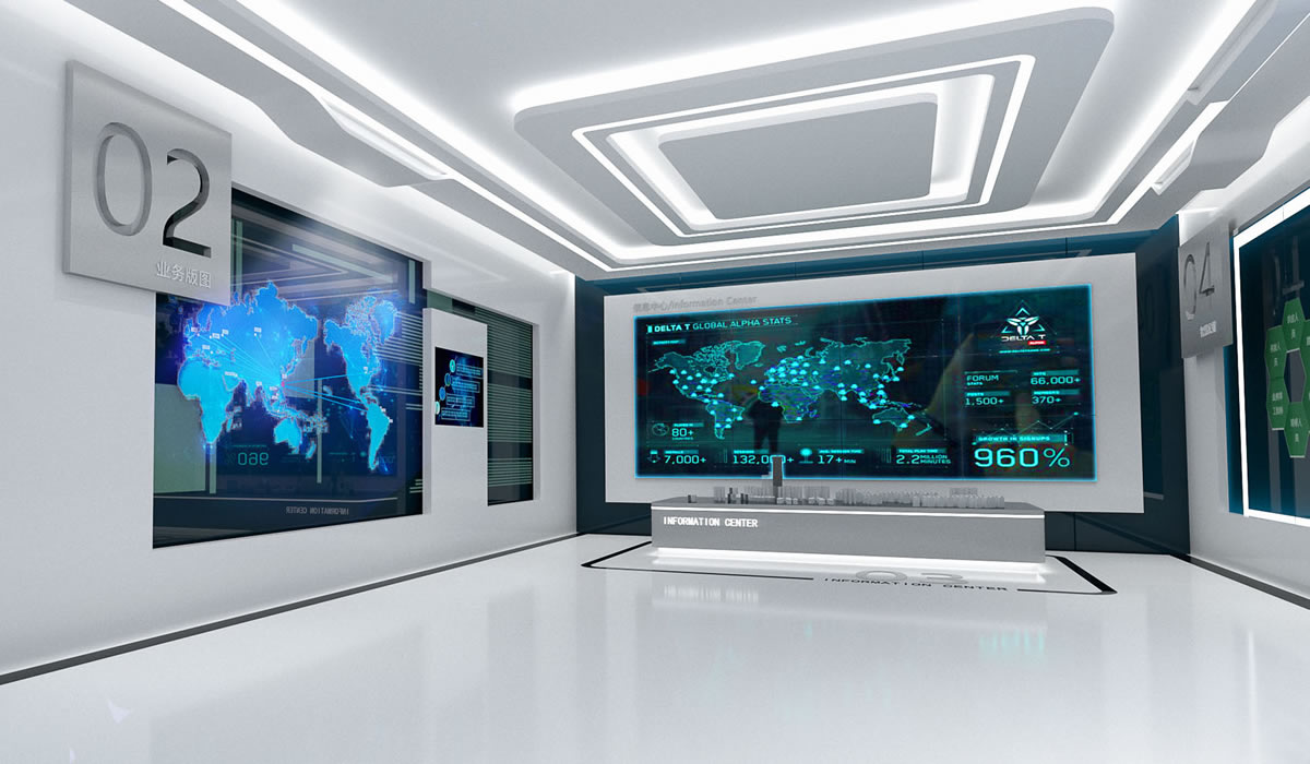 福州奧邁科技企業(yè)展廳設(shè)計(jì) 福州奧邁科技企業(yè)展廳設(shè)計(jì)