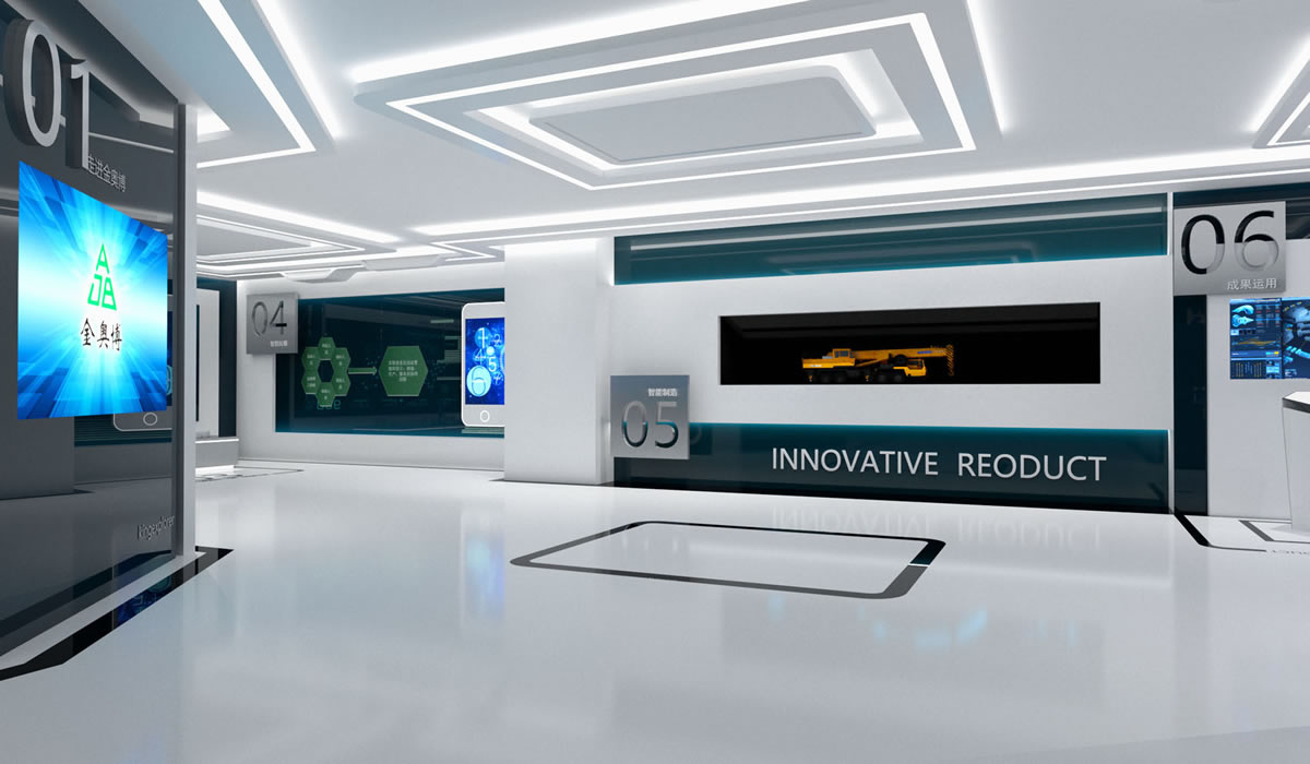 福州奧邁科技企業(yè)展廳設(shè)計(jì) 福州奧邁科技企業(yè)展廳設(shè)計(jì)