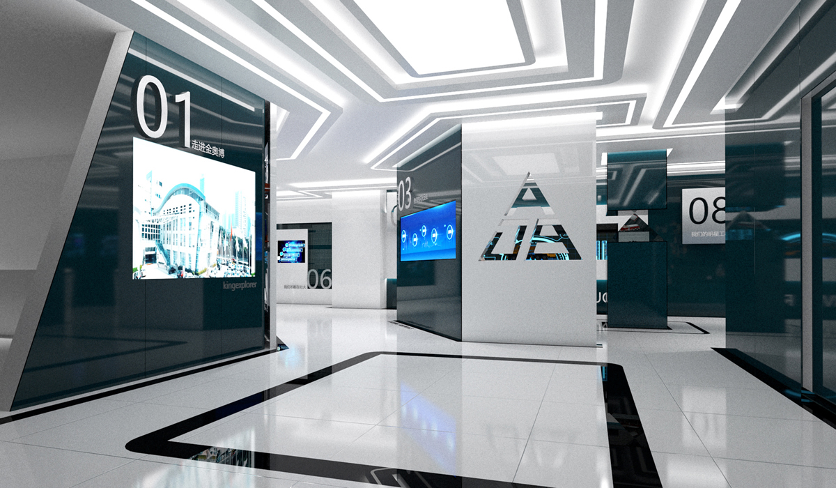 福州奧邁科技企業(yè)展廳設(shè)計(jì) 福州奧邁科技企業(yè)展廳設(shè)計(jì)
