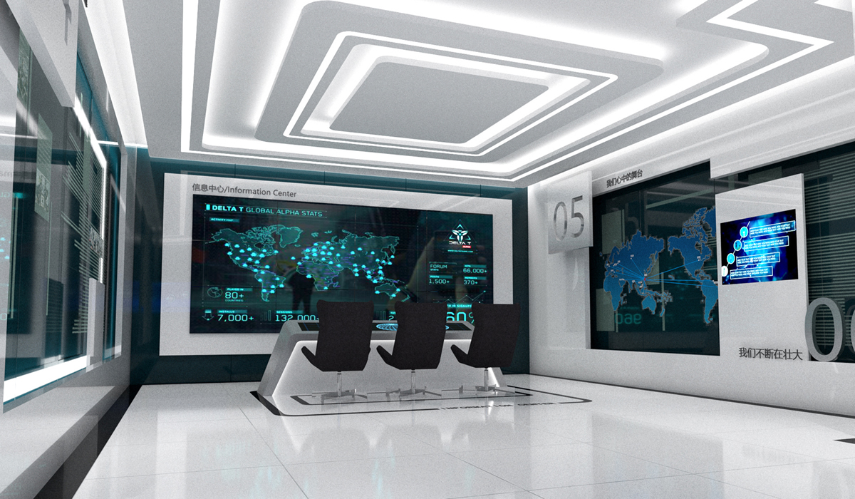 福州奧邁科技企業(yè)展廳設(shè)計(jì) 福州奧邁科技企業(yè)展廳設(shè)計(jì)