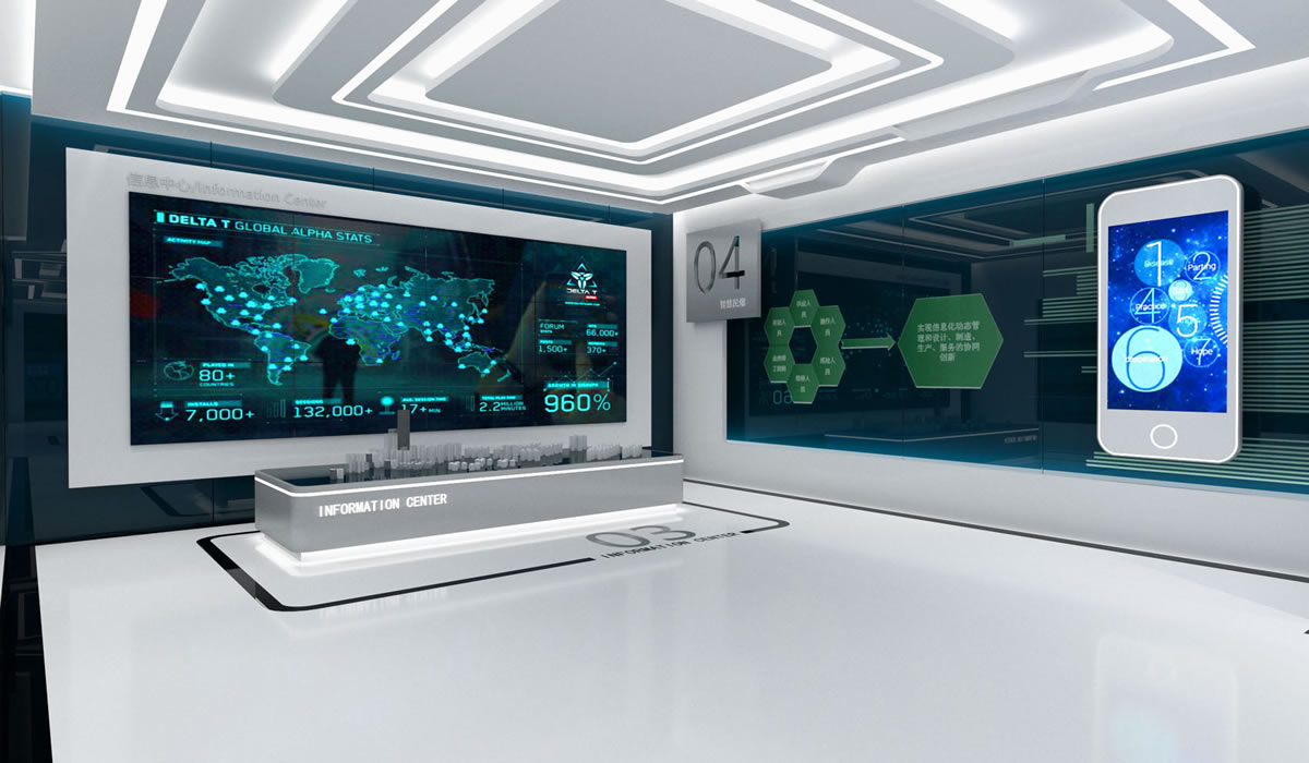 福州奧邁科技企業(yè)展廳設(shè)計(jì) 福州奧邁科技企業(yè)展廳設(shè)計(jì)